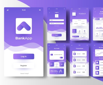 banking_app_interface_concept